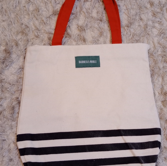 Barnes & Noble Book Smart Canvas Tote Bag - Picture 3 of 14